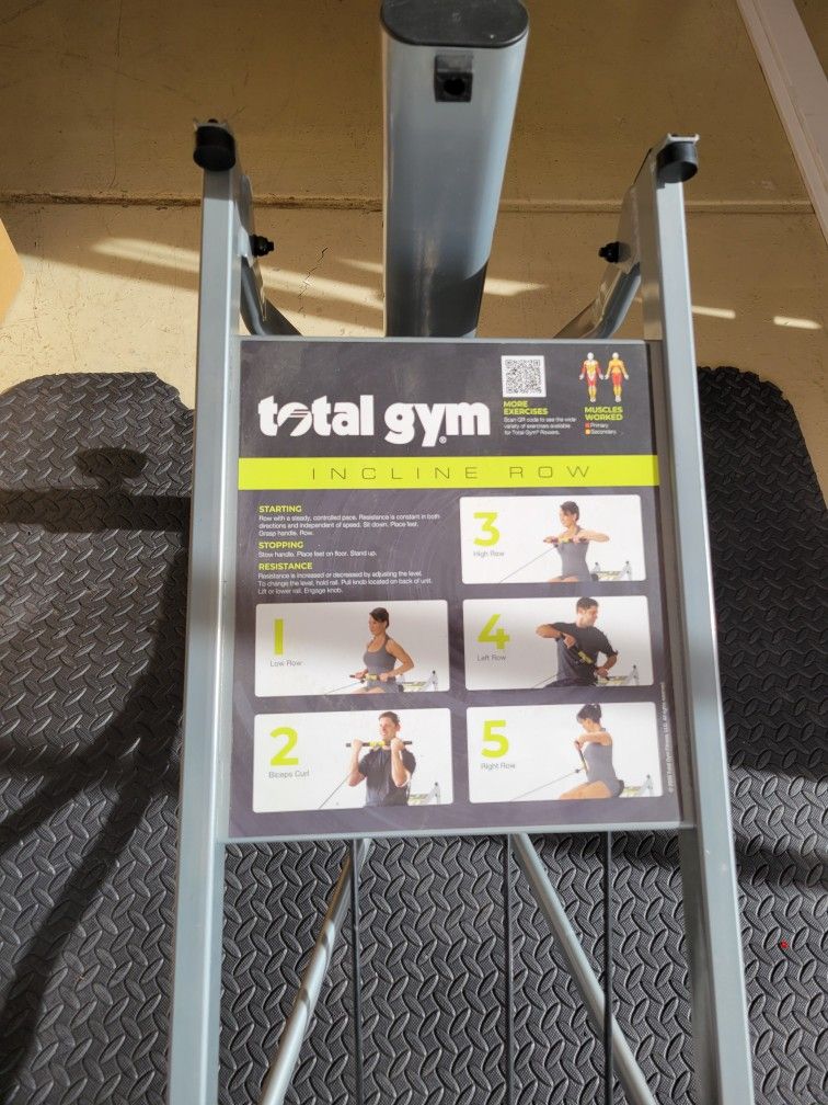 Barely Used Total Gym Incline Rower for Sale in Mesa, AZ OfferUp