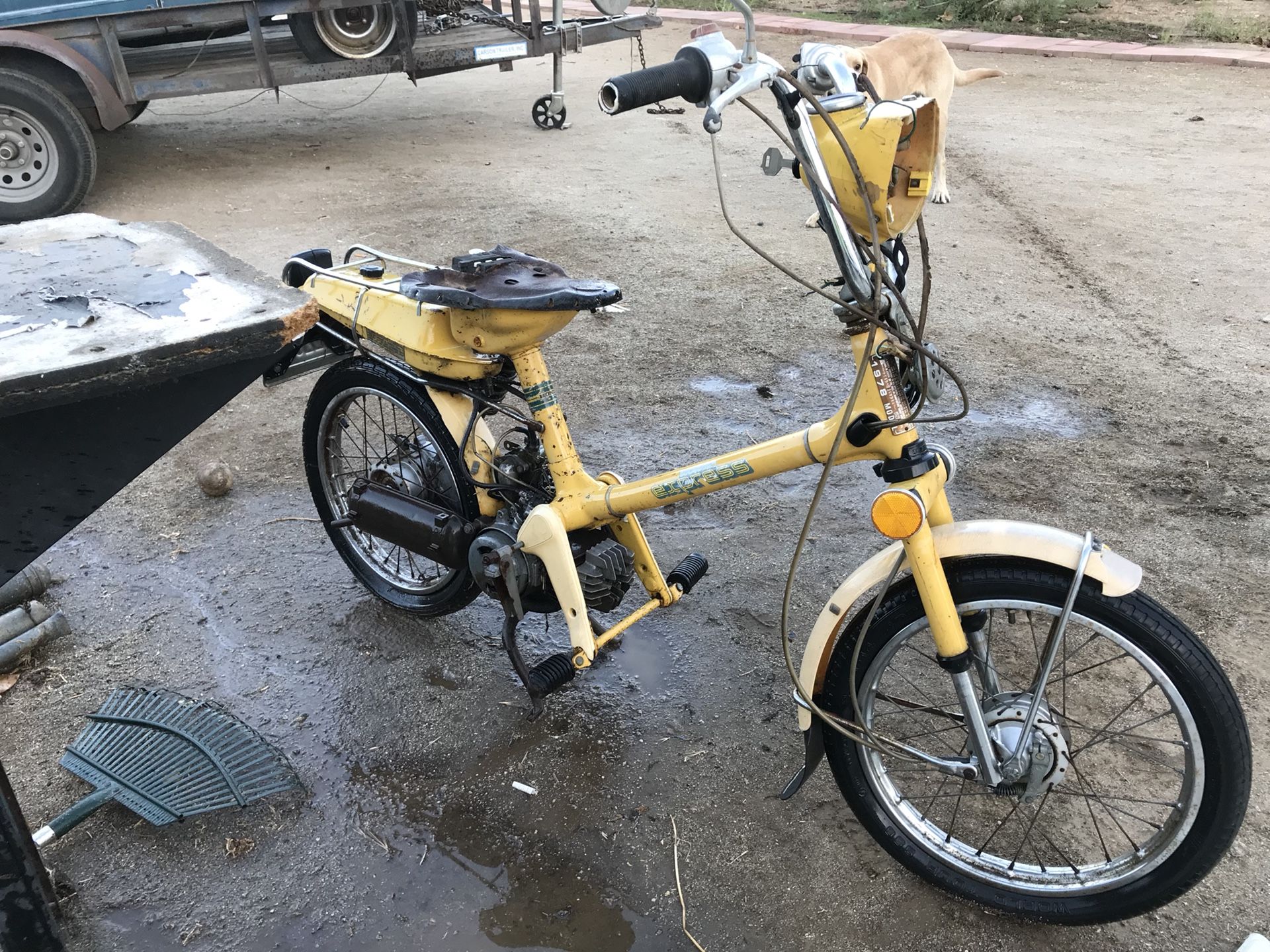 1978 Honda express scooter for Sale in Riverside, CA OfferUp