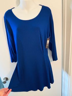 New with Tags! Vince Camuto Blue Tunic Top