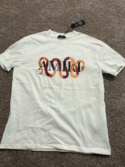 Amiri Snake Logo White T-Shirt