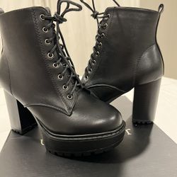 Black Bootie Heels