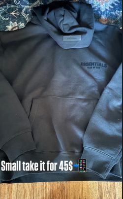 Essentials hoodie size small