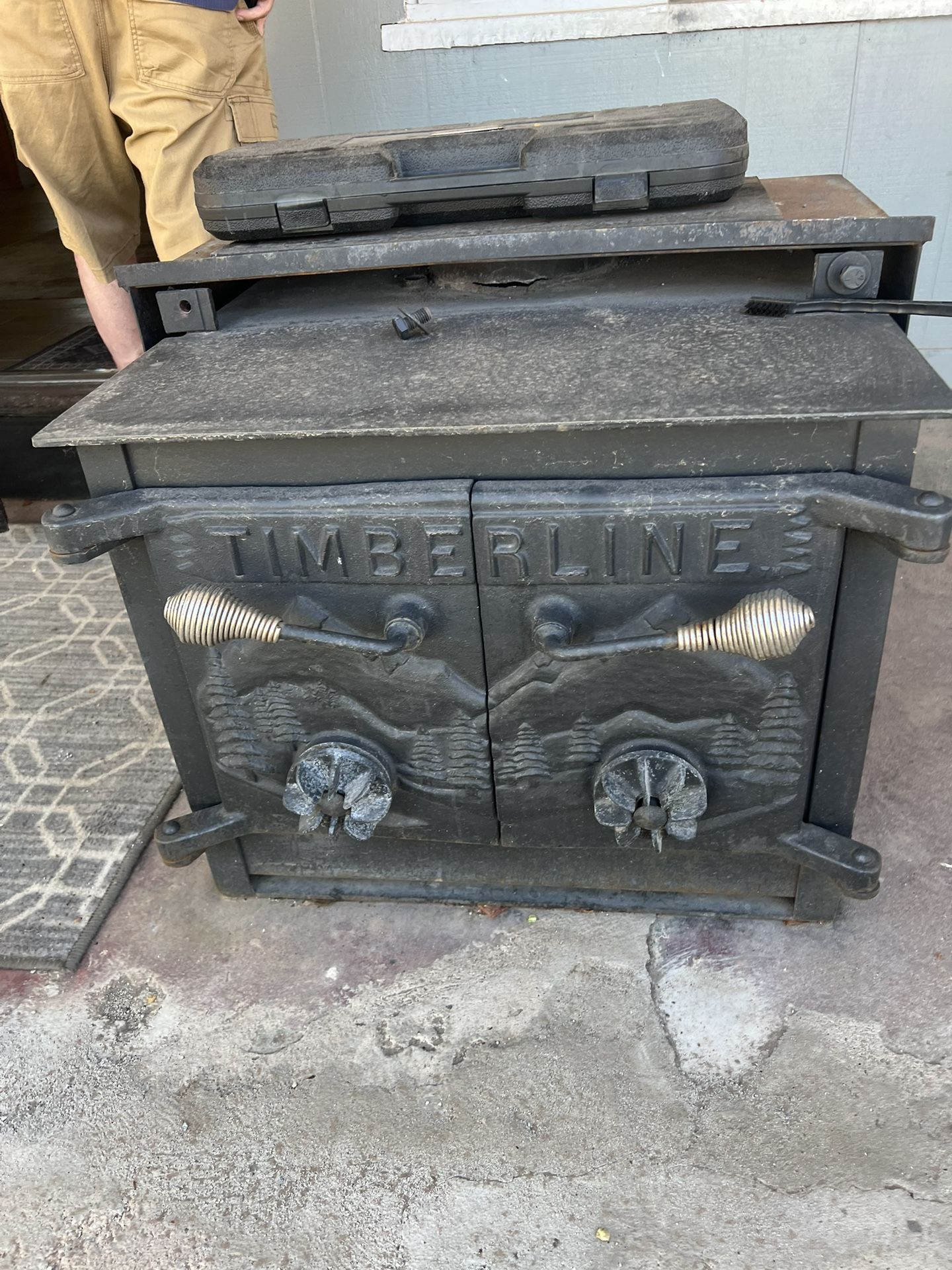 Timberline, wood-burning stove