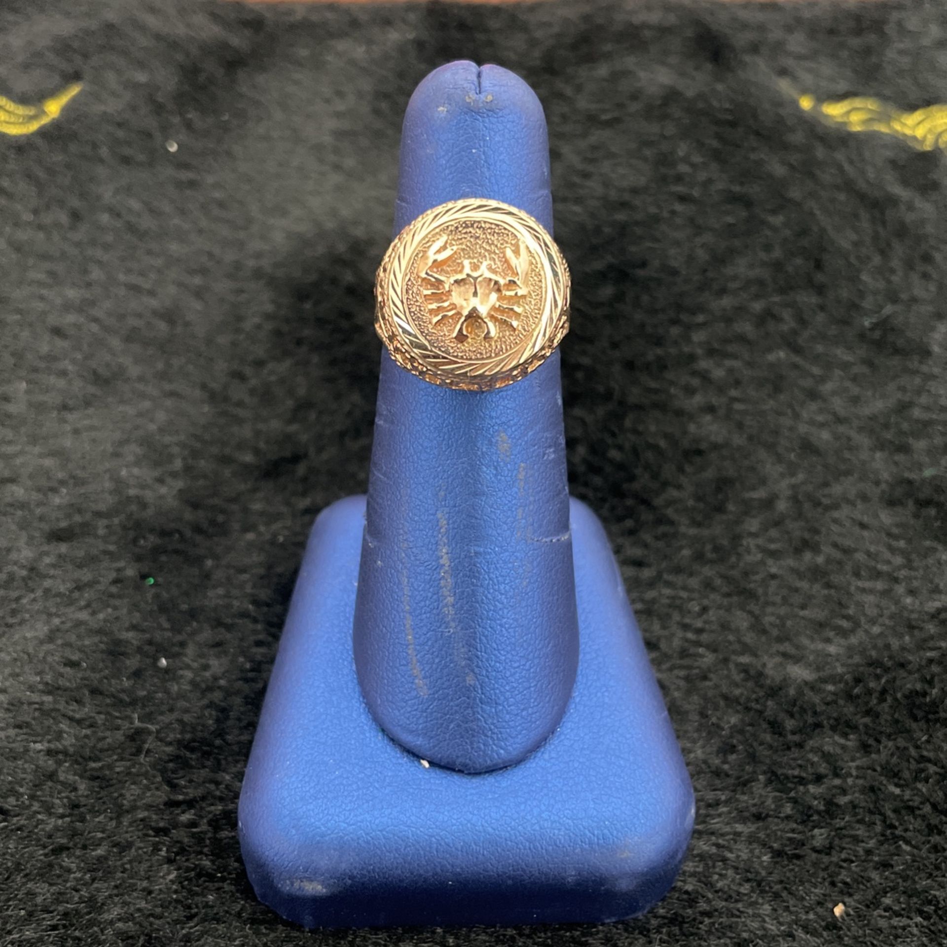 14KYG Crab Ring