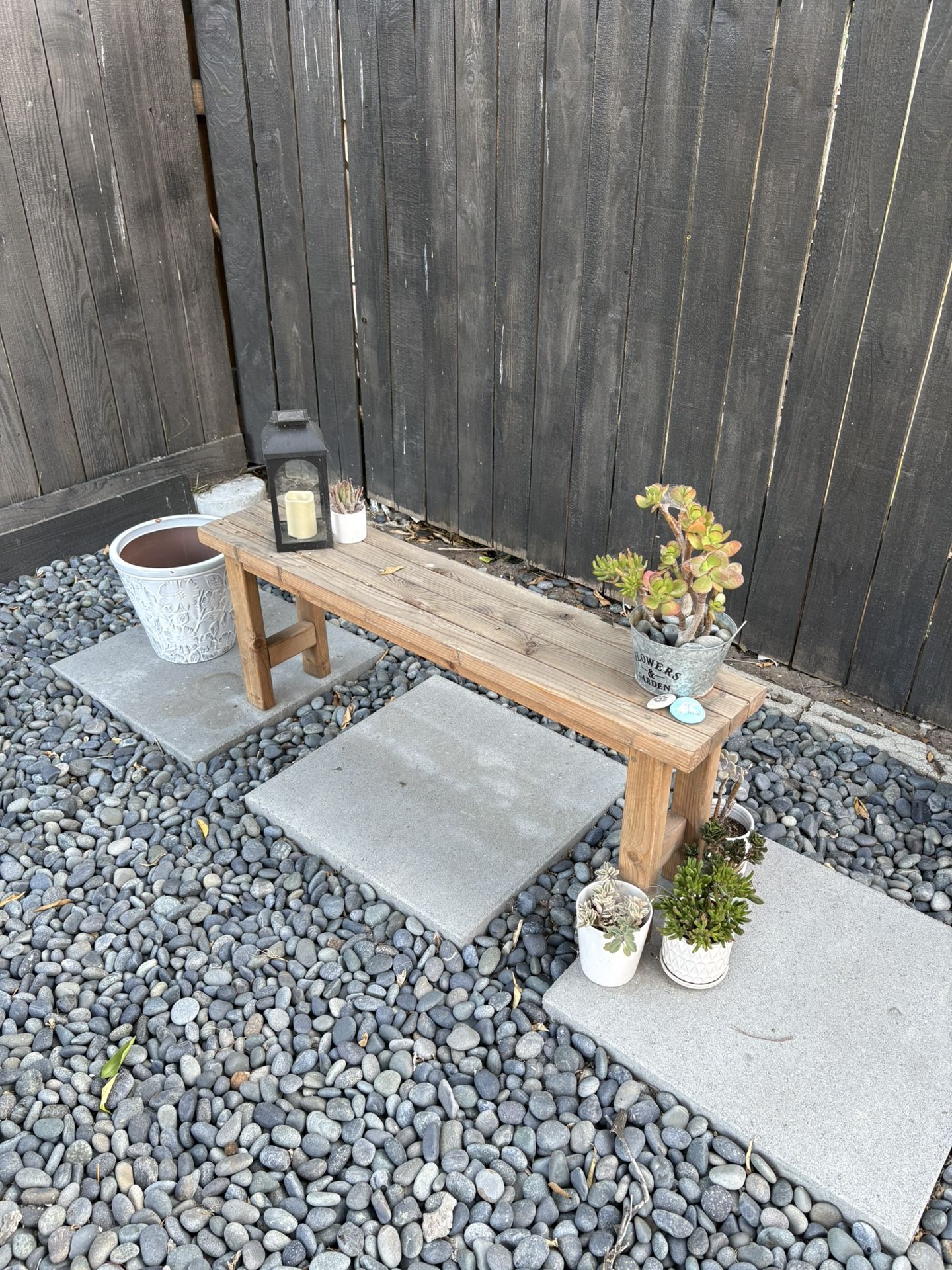 Wood Bench