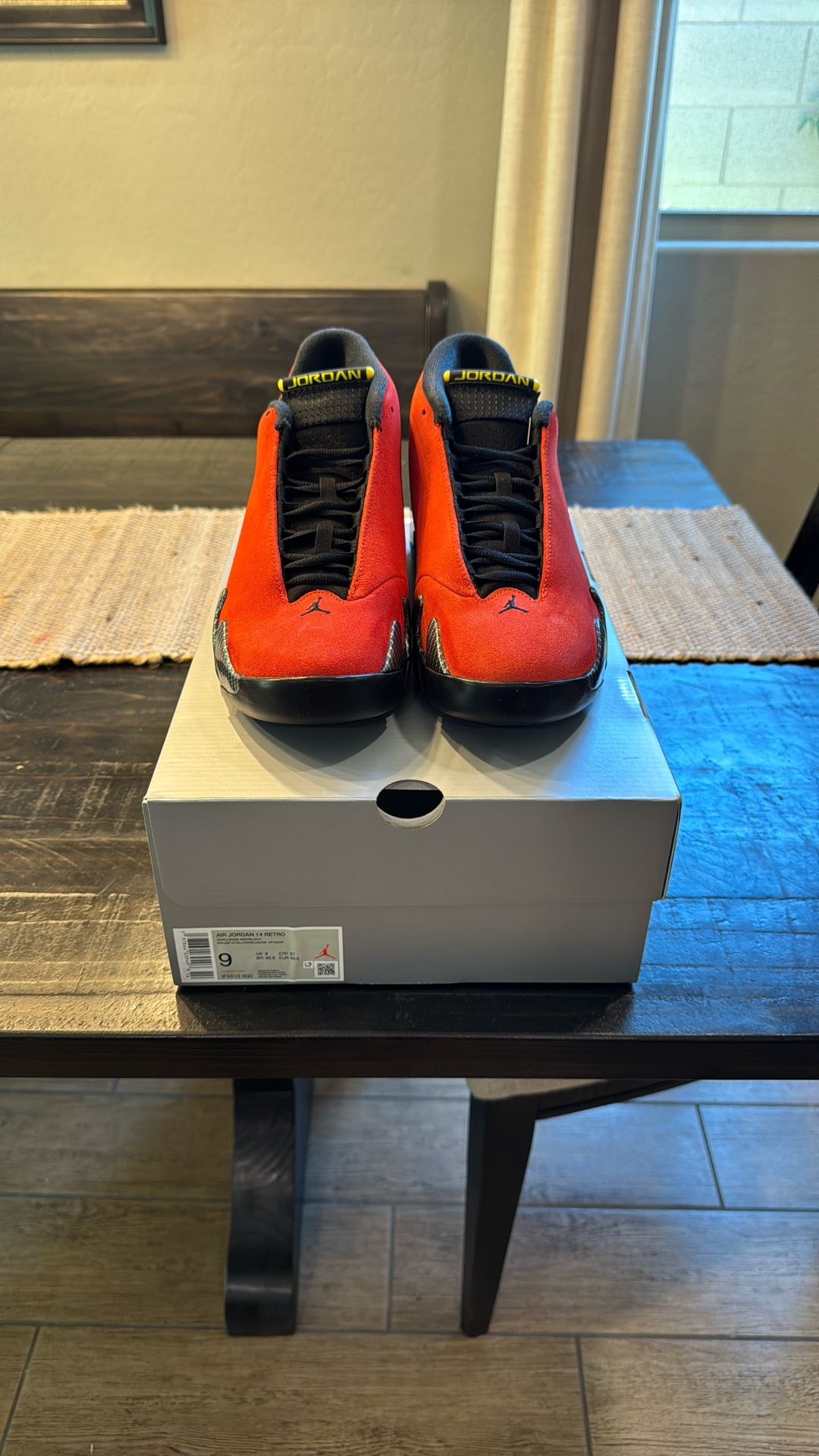 Jordan 14 Retro Ferrari Size 9 Men’s