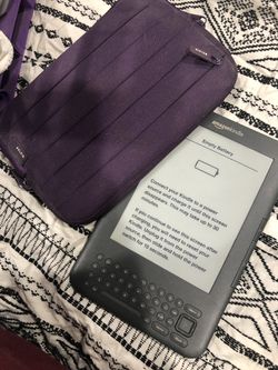 Amazon Kindle - no charger