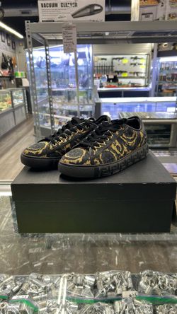 Versace Barocco Jacquard Greca Sneakers