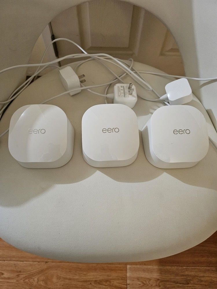 Amazon Eero 6 Mesh Wifi Router. Tp Link, Asus, Netgear, Linksys, Wifi6, Wifi 7