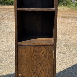 Mission style Oak Cabinet