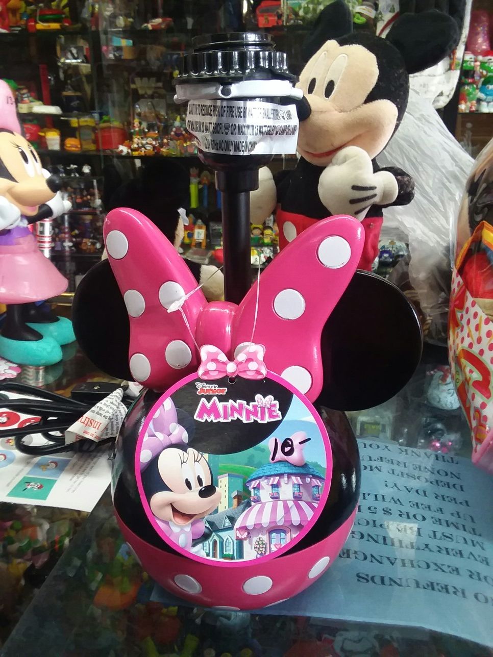 Minnie mouse lamp