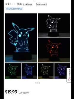 Pikachu light