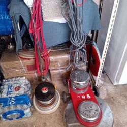 Floor Burnisher, Polisher, Buffer, Pulidora & Janitorial Supplies 