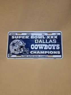 1995 Signed Dallas Plate