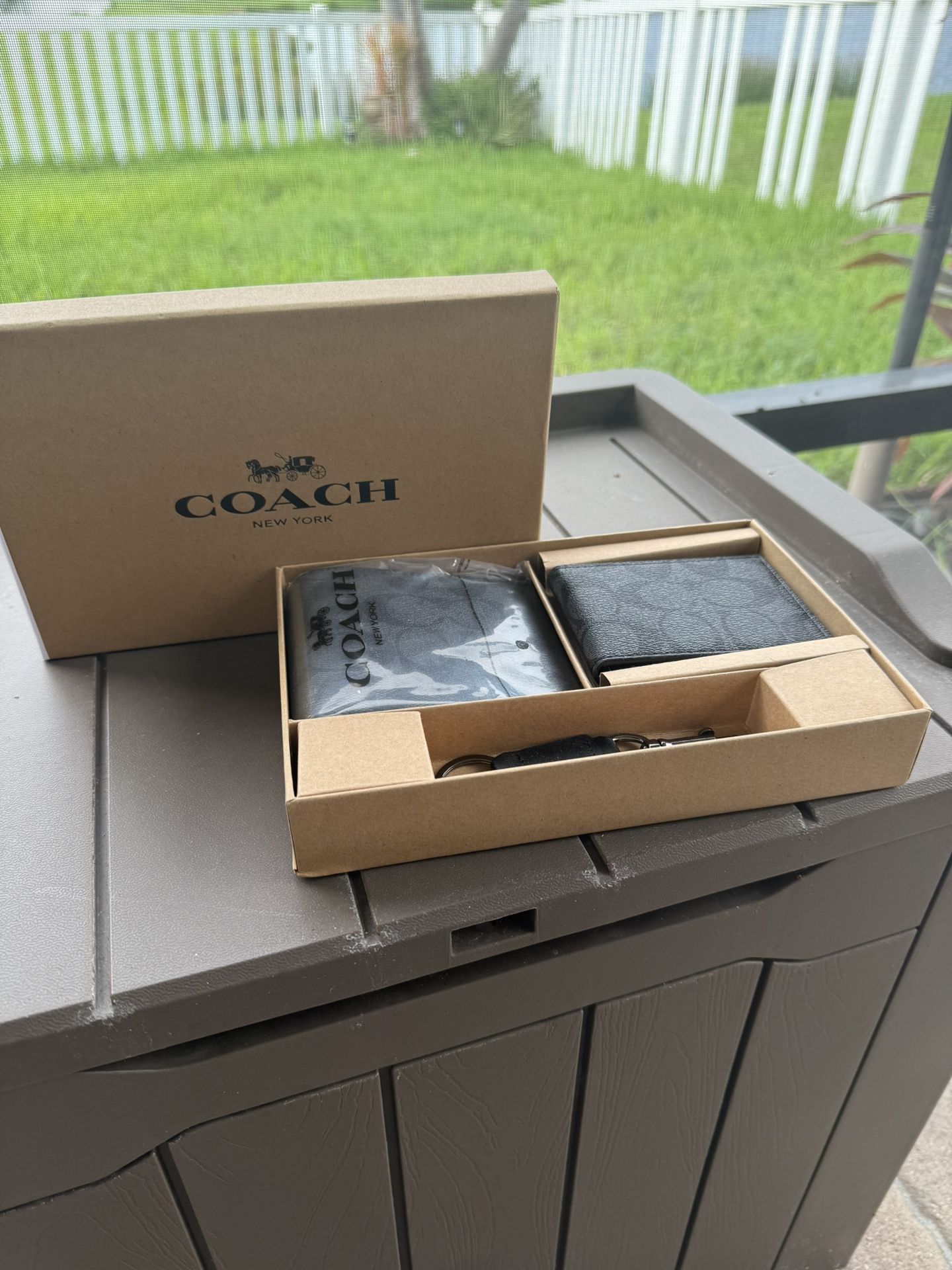 Men’s coach wallet set