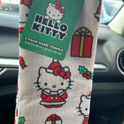 Hello Kitty Christmas Hand Towel 