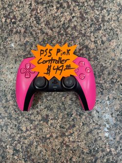 Pink PS5 Controller