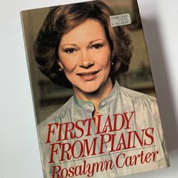 First Lady From Plains Rosalynn Carter Signed HC Book Autographed