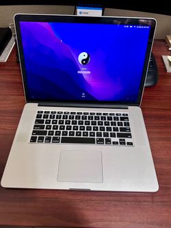 2015 MacBook Pro 15” 16gb ram/500gb hd