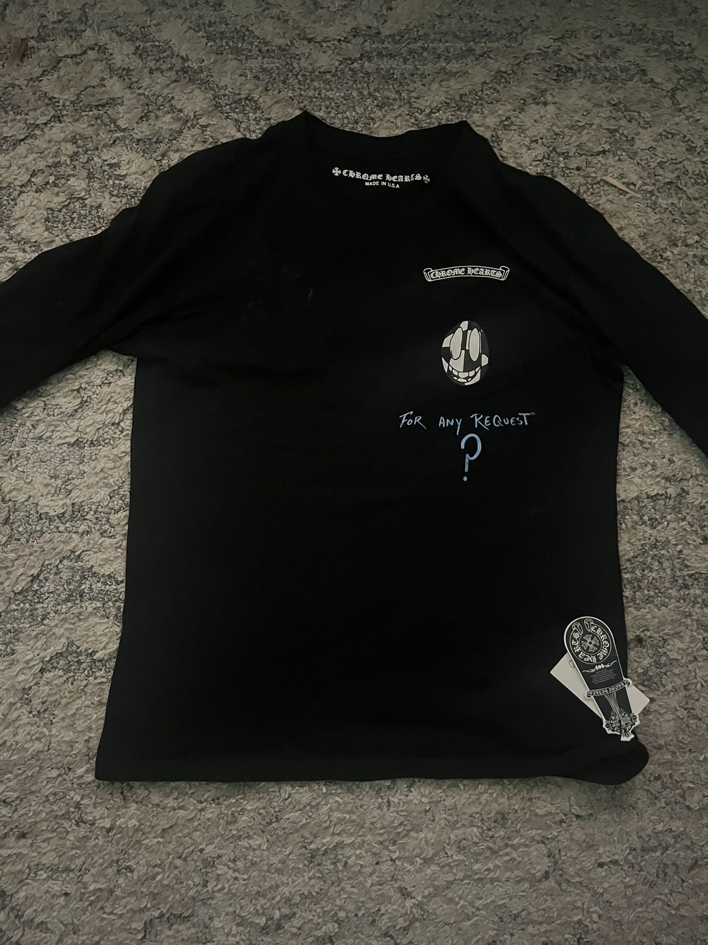 ChromeHearts Long sleeve Black Shirt