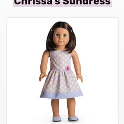 American Girl Chrissa's Sundress