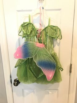 Tinker Bell Costume- Size 6 kids