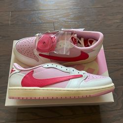 Jordan 1 Travis Scott Sail Tropical Pink