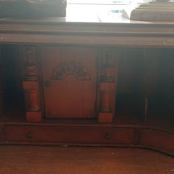 Nice Wooden Drop Leaf Desk