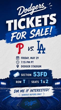 Dodgers 5/29 $1