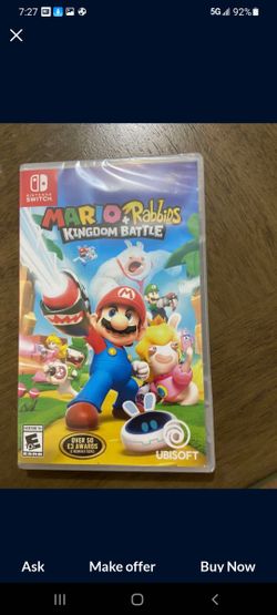 NINTENDO SWITCH MARIO AND RABBIDS GAME