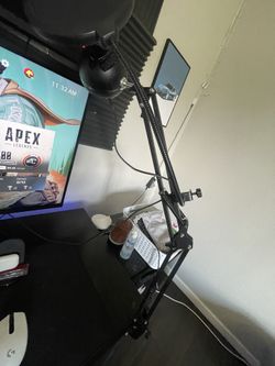 Blue Snowball with Mic Stand 