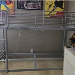 Metal Twin Size Bunk Bed Frame