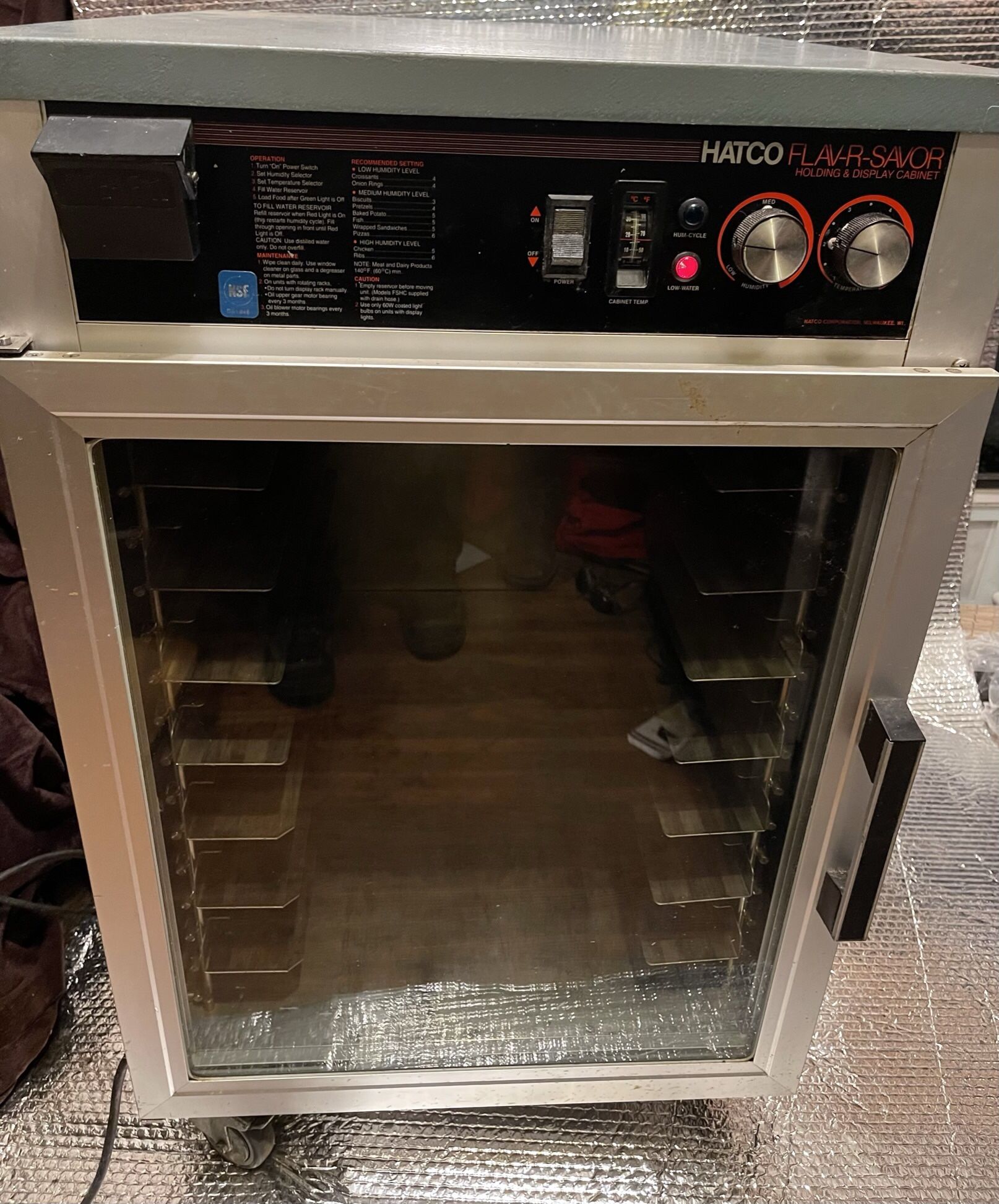 HATCO-FSHC-7-1-FLav-R-SAVOR-Undercounter-WARMER/HOLDER**LOCAL LOUISVILLE **Pick Up ONLY**