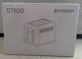 Buydeem 2-Slice Toaster “Cozy Greenish” - Brand New/Unopened Box