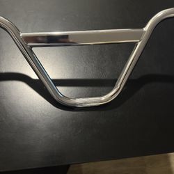 Pit Bike, 8 Inch Rise Chrome Handlebars