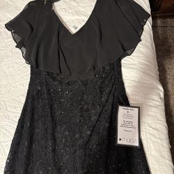 Beautiful Sequin Black Dress