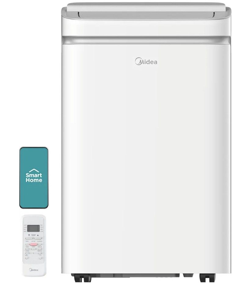 Midea 14,000 BTU ASHRAE (10,000 BTU SACC) Portable Air Conditioner