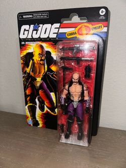 G.I. Joe classified retro series Dr. mindbender