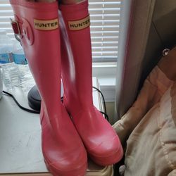 Hunter Boots Sz 2 Girls 