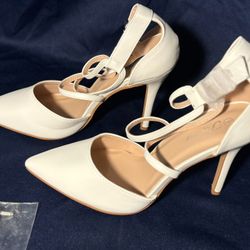 Forever Pointy Toe Ankle Strap Stiletto Shoes