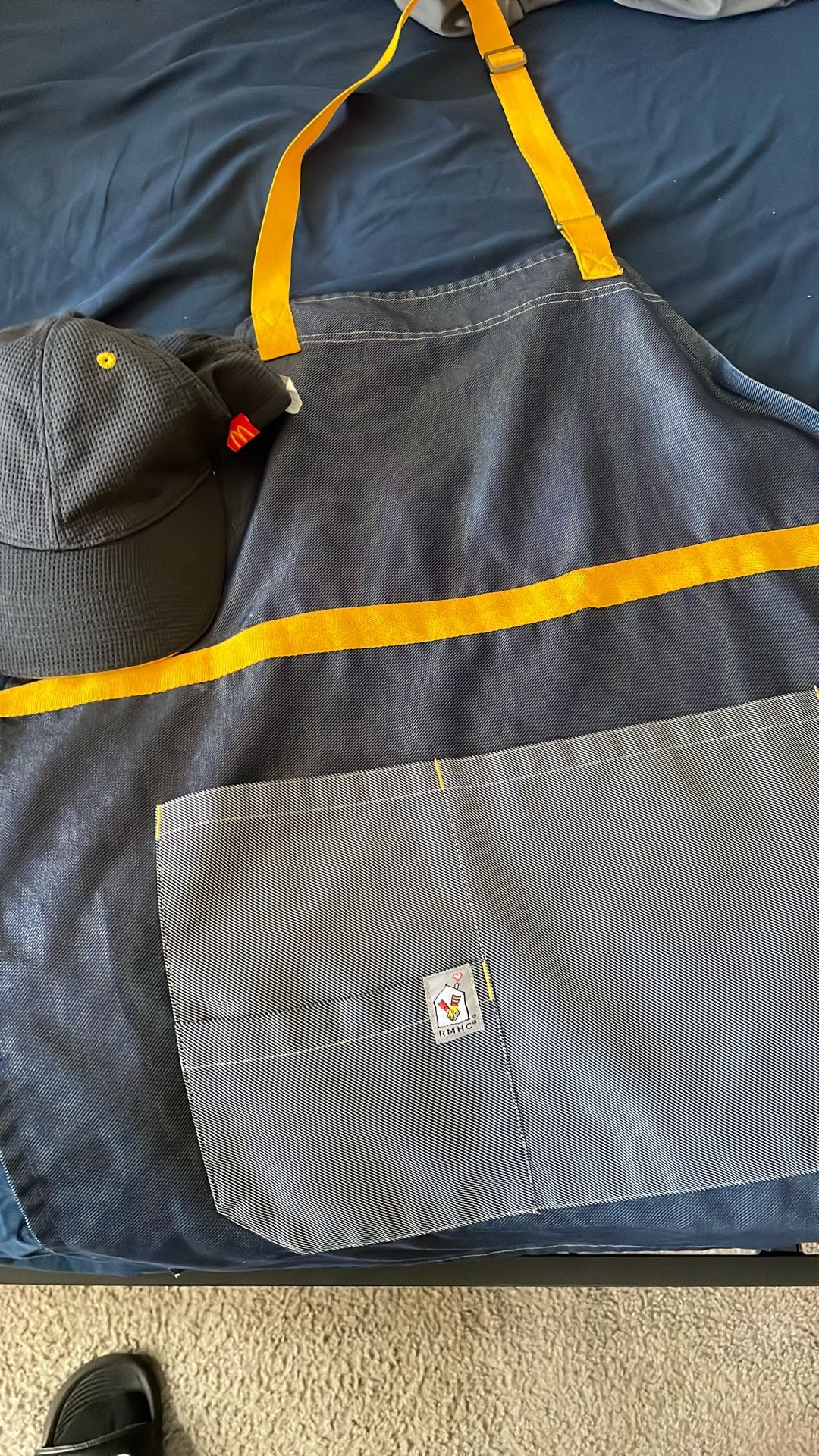 McDonalds Apron And Hat