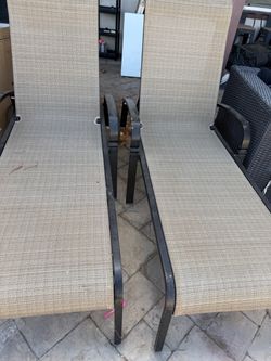 Pool chairs