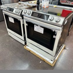 Brand New LG & Samsung Electric Gas Stoves $499 And Up For Sale near you!