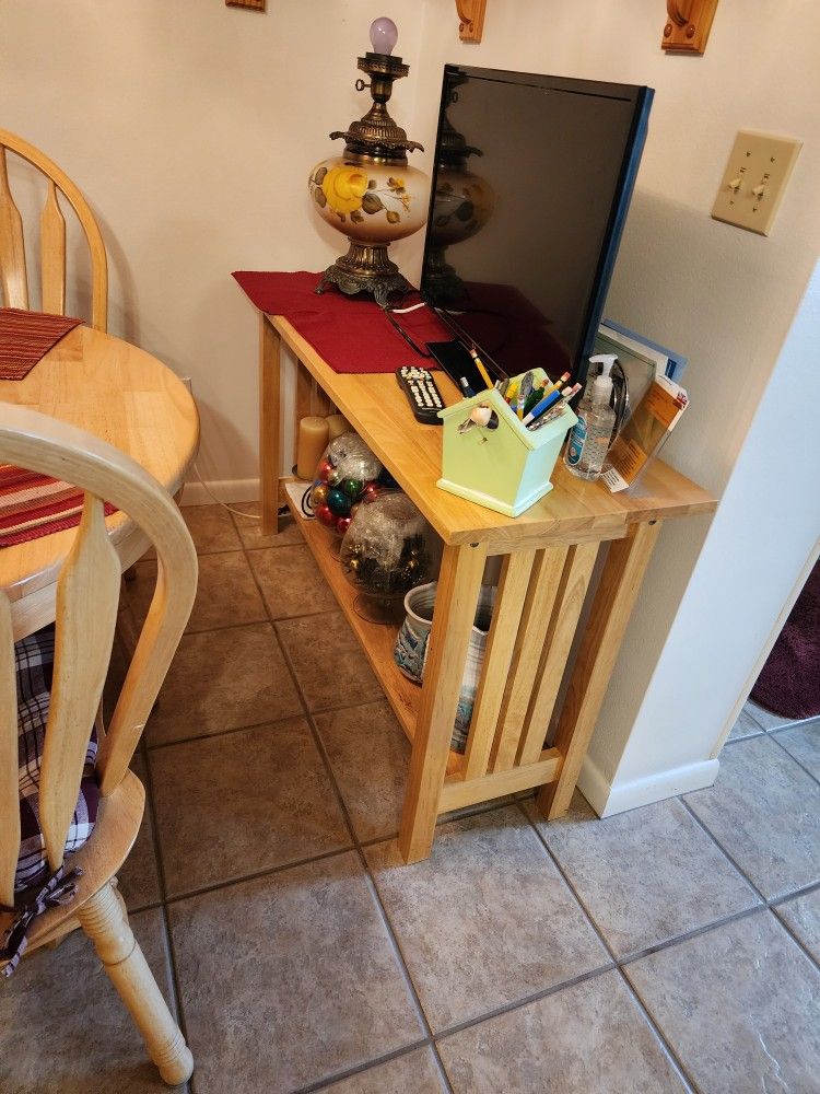 Solid Wood Console Table