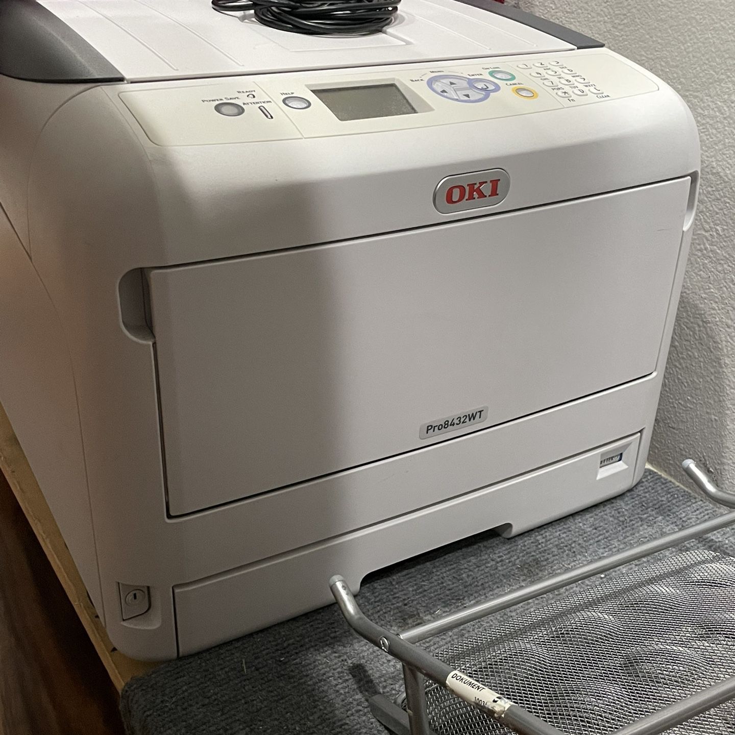 Oki data pro8432WT Color printer Screen Printing 