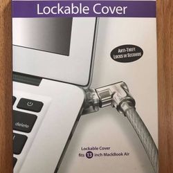 Maclocks 13" MacBook Air Protective Lockable Cover Clear + Cable Lock
