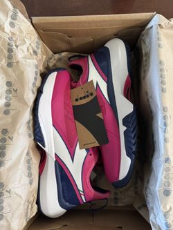 Italian Diadora Finale AG Tennis Shoes Sz 7