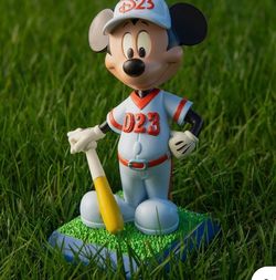 Disney D23 Mickey Mouse Baseball Bobblehead Figure