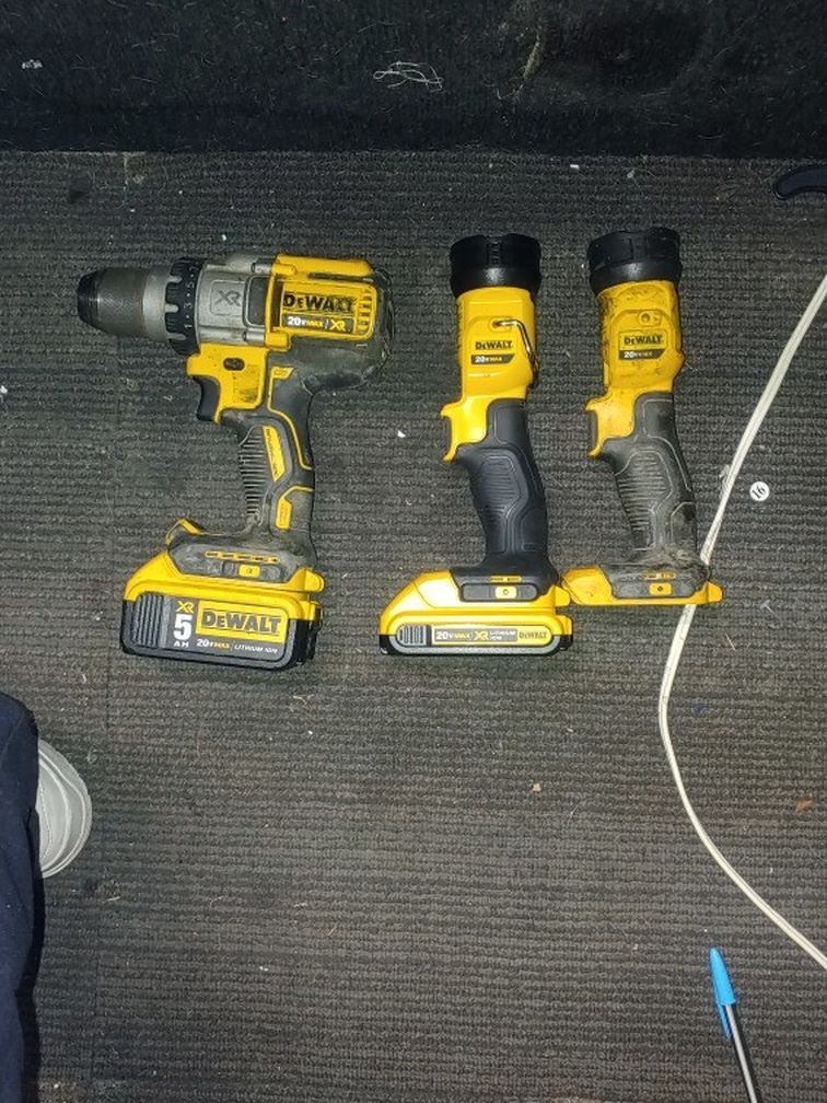 20 V Dewalt Brushless 1/2 Inch Drill