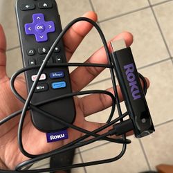 Roku 4K Stick And Remote